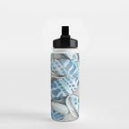 Blue Dot Shells Water Bottle Gallery Image 2