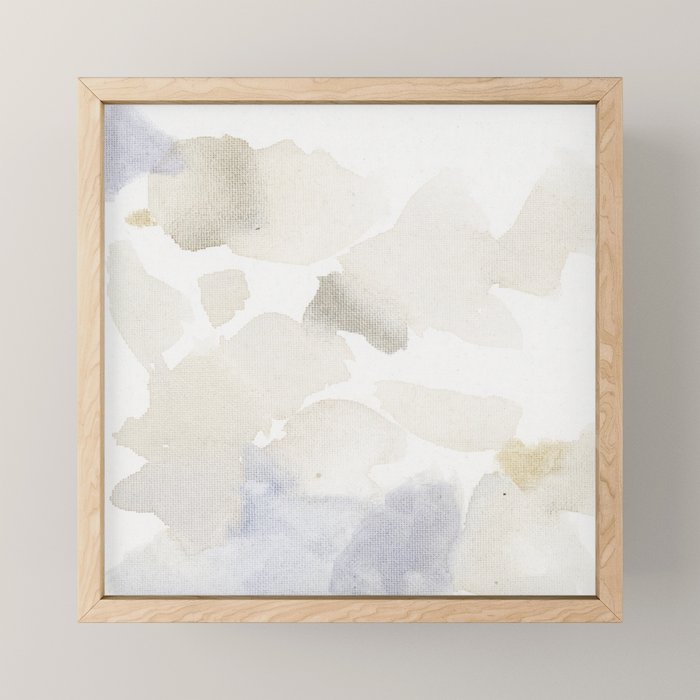 Bloom No. 6 Abstract watercolor floral Mini Art Print Gallery Image 1