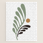 Simplicity Leaf and Sun Duo Jigsaw Puzzle Gallery Image 1