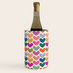 Colorful Heart Pattern  Wine Chiller Gallery Image 1