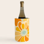 Sunny Flowers Floral Illustration Wine Chiller Gallery Image 2