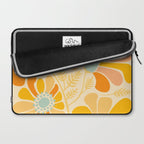 Sunny Flowers Floral Illustration Laptop Sleeve Gallery Image 2