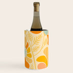 Sunny Flowers Floral Illustration Wine Chiller Gallery Image 1