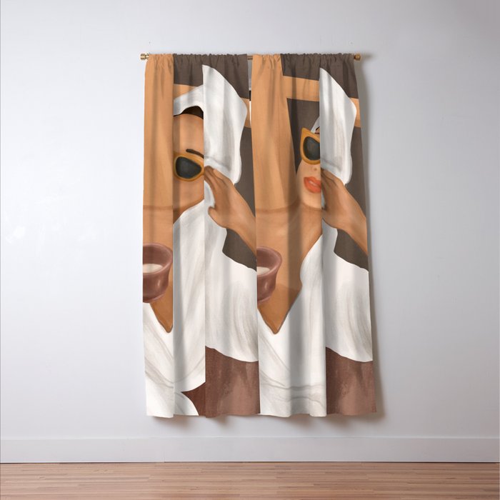 Morning Coffee Window Curtain Gallery Image 3