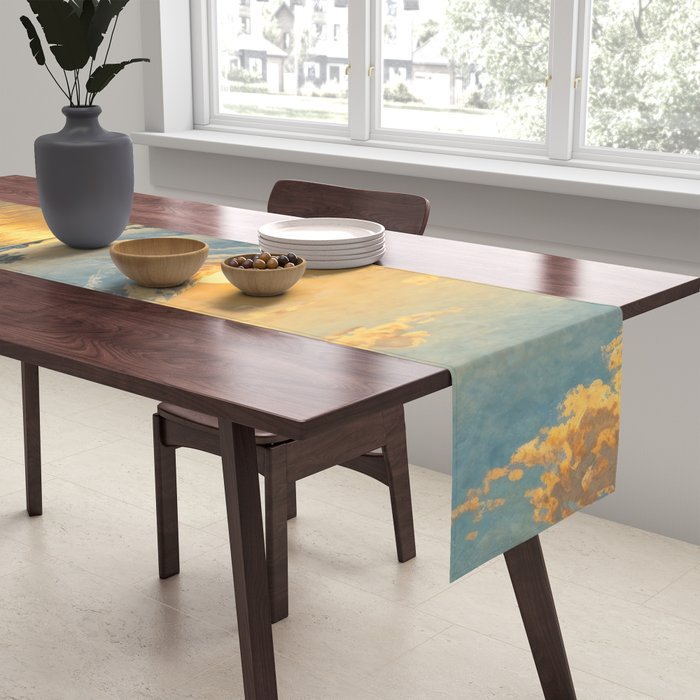 The Morning after the Blizzard in Nishigi Table Runner Gallery Image 2