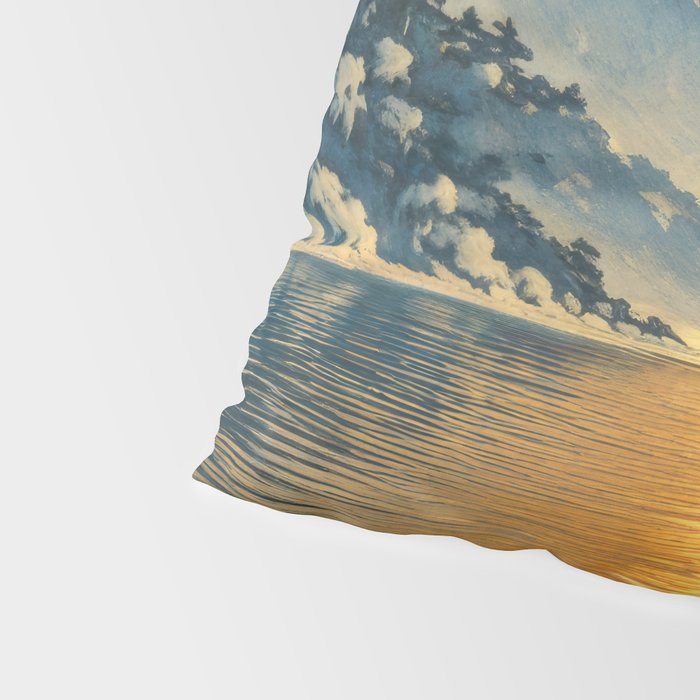 The Morning after the Blizzard in Nishigi Pillow Sham Gallery Image 4