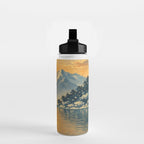 The Morning after the Blizzard in Nishigi Water Bottle Gallery Image 2