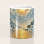 The Morning after the Blizzard in Nishigi Coffee Mug Gallery Image 4
