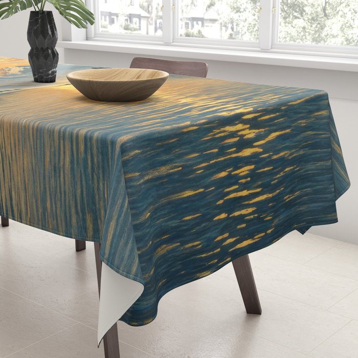 The Morning after the Blizzard in Nishigi Tablecloth Gallery Image 3