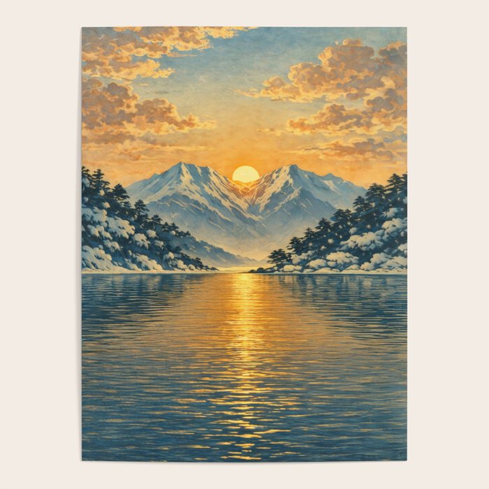 The Morning after the Blizzard in Nishigi Poster Gallery Image 4