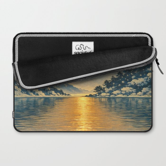 The Morning after the Blizzard in Nishigi Laptop Sleeve Gallery Image 2