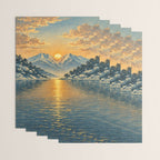 The Morning after the Blizzard in Nishigi Wrapping Paper Gallery Image 3