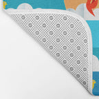 Birds Flying High In The Sky Bath Mat Gallery Image 2