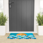 Birds Flying High In The Sky Welcome Mat Gallery Image 3