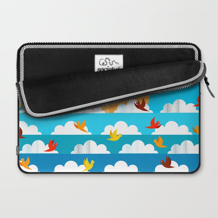 Birds Flying High In The Sky Laptop Sleeve Gallery Image 2