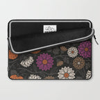 Pumpkin Fall Floral Laptop Sleeve Gallery Image 2
