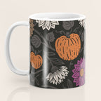 Pumpkin Fall Floral Coffee Mug Gallery Image 3