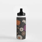 Pumpkin Fall Floral Water Bottle Gallery Image 2