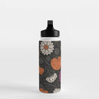 Pumpkin Fall Floral Water Bottle Gallery Image 3