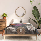 Pumpkin Fall Floral Comforter Gallery Image 3