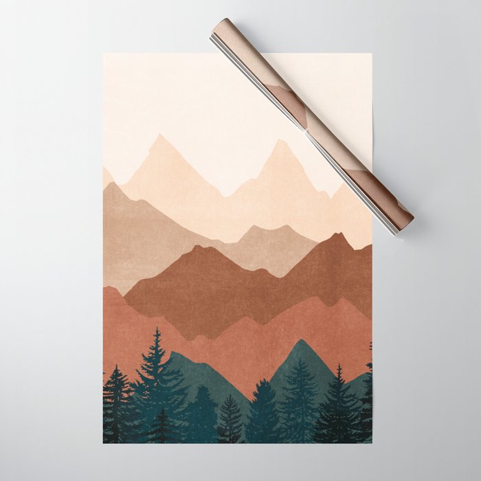 Sunset 01 Wrapping Paper Gallery Image 1