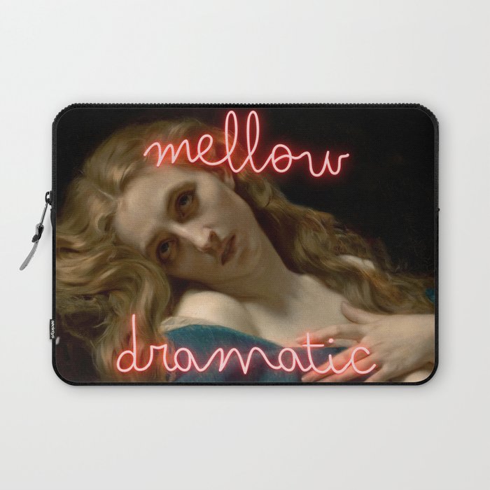 Mellow Dramatic - Mental Health Humor Laptop Sleeve Gallery Image 1