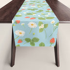 Strawberry Plant Pattern Table Runner Gallery Image 1