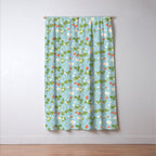Strawberry Plant Pattern Window Curtain Gallery Image 3