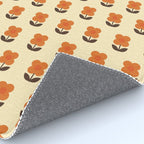 70s Flower Pattern #2 Rug Gallery Image 4