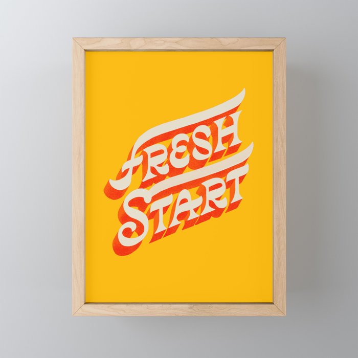 Fresh Start Mini Art Print Gallery Image 1
