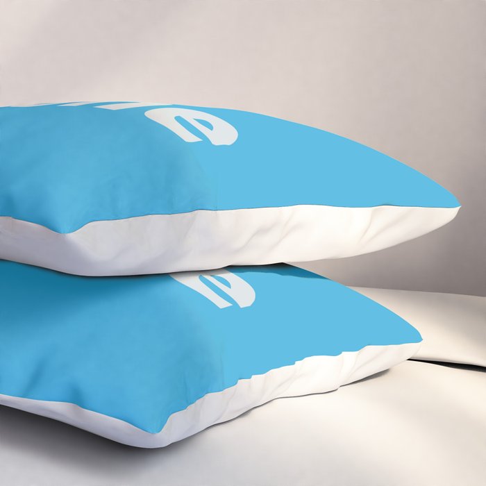 Vintage Pay Phone Booth Old School Retro Telephone Blue Sign Pillow Sham Gallery Image 3