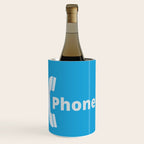 Vintage Pay Phone Booth Old School Retro Telephone Blue Sign Wine Chiller Gallery Image 1