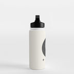 Moon Sparkle BW - Celestial Water Bottle Gallery Image 3
