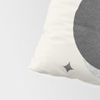 Moon Sparkle BW - Celestial Pillow Sham Gallery Image 4