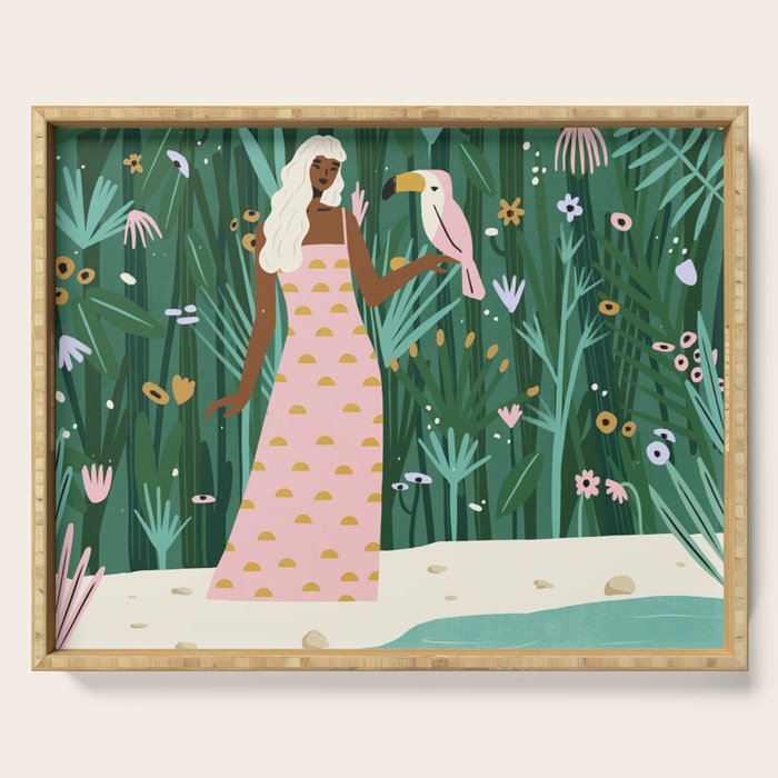 Jungle Queen Serving Tray Gallery Image 1