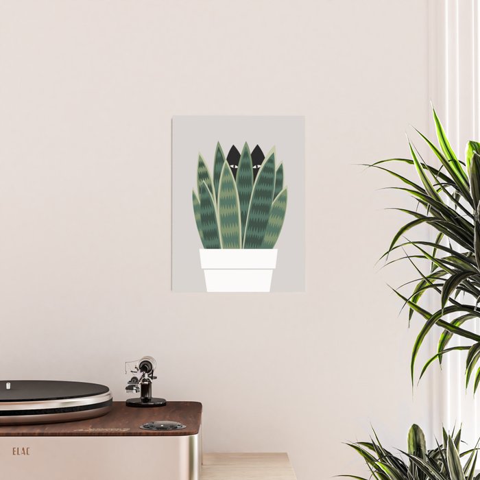 Cat and Plant 22: Sneak Plant Poster Gallery Image 2