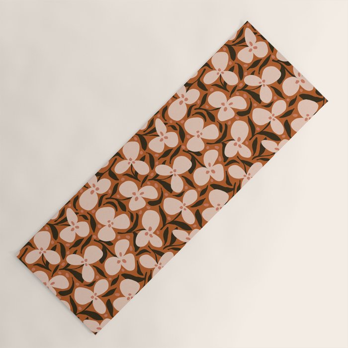 Lazy Florals #2 Yoga Mat Gallery Image 1