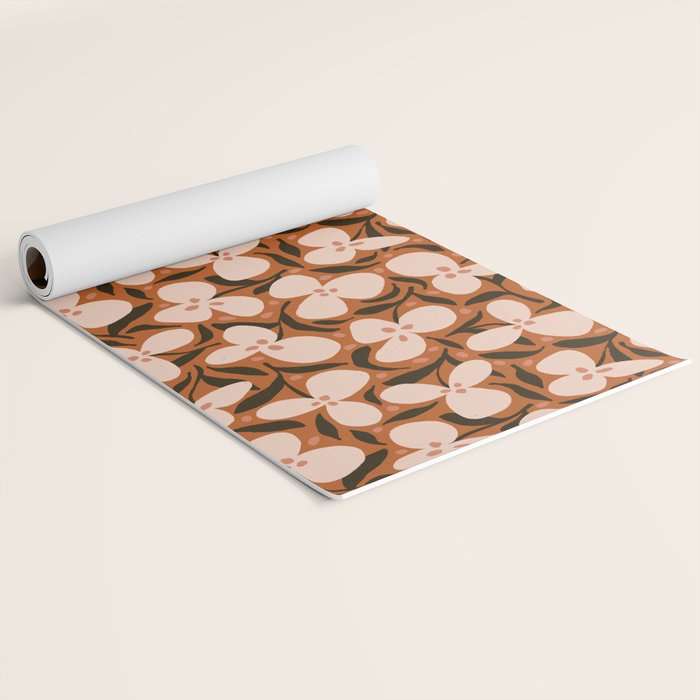 Lazy Florals #2 Yoga Mat Gallery Image 2