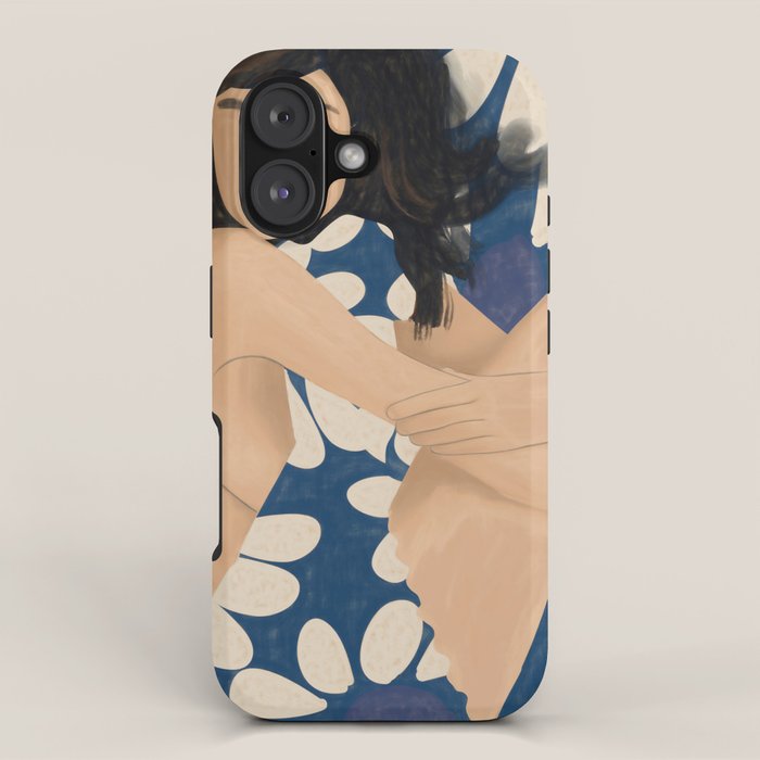 Abstract Art Female Figure 34 iPhone Case Gallery Image 1