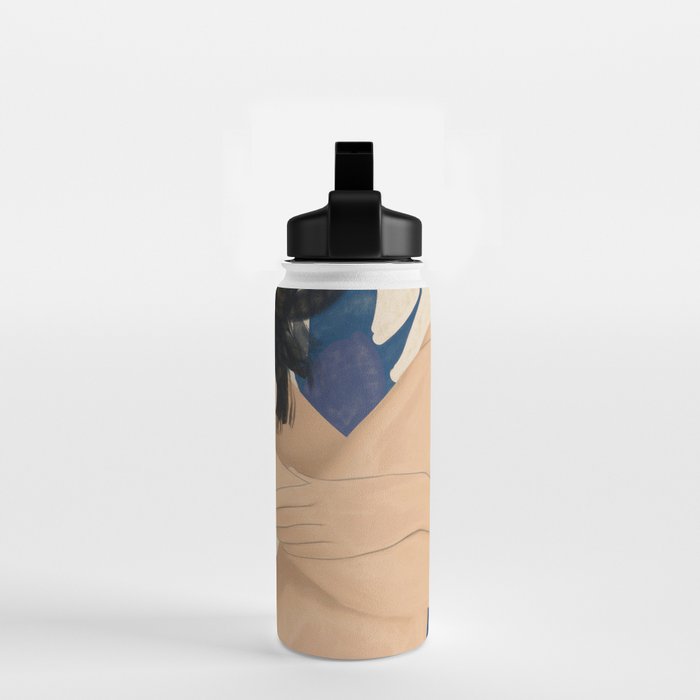 Abstract Art Female Figure 34 Water Bottle Gallery Image 2