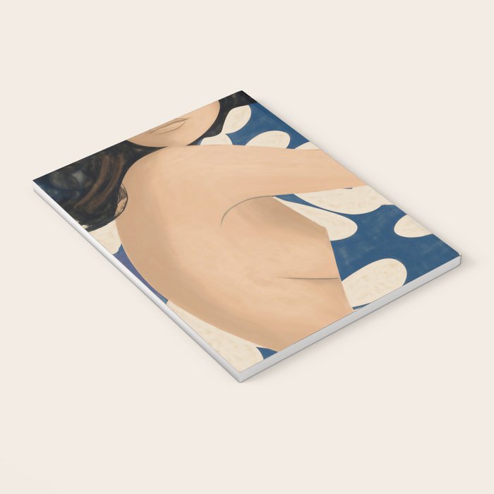 Abstract Art Female Figure 34 Notebook Gallery Image 3