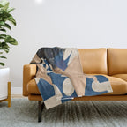 Abstract Art Female Figure 34 Throw Blanket Gallery Image 1