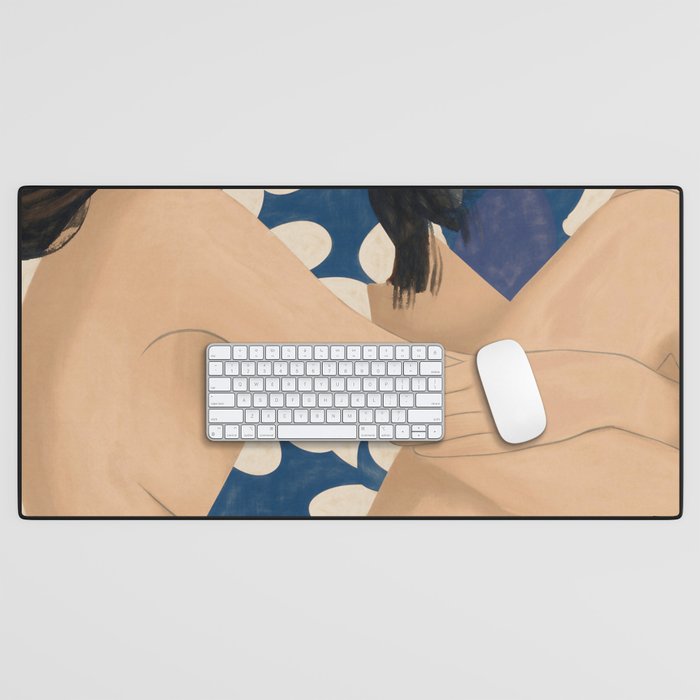 Abstract Art Female Figure 34 Desk Mat Gallery Image 1