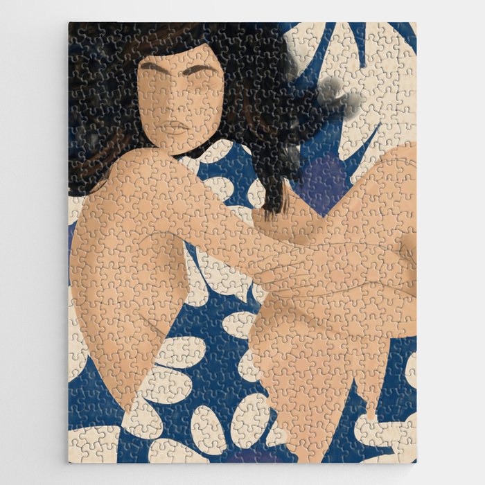 Abstract Art Female Figure 34 Jigsaw Puzzle Gallery Image 1