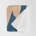 Abstract Art Female Figure 34 Throw Blanket Gallery Image 3