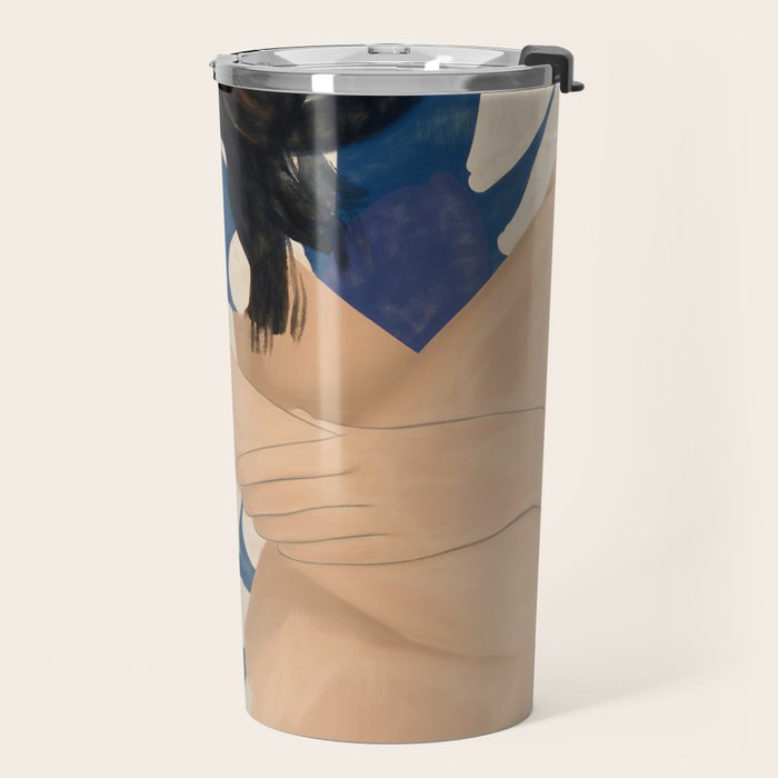 Abstract Art Female Figure 34 Travel Mug Gallery Image 2