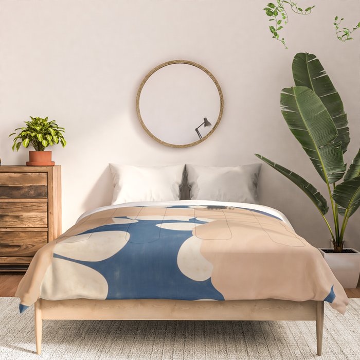 Abstract Art Female Figure 34 Comforter Gallery Image 3
