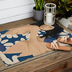 Abstract Art Female Figure 34 Outdoor Rug Gallery Image 2