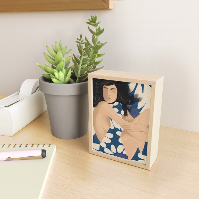Abstract Art Female Figure 34 Mini Art Print Gallery Image 2