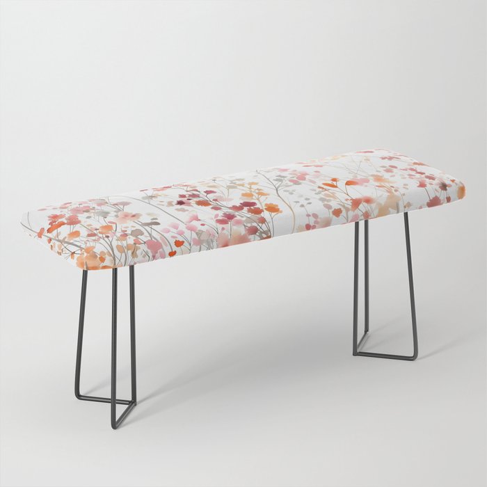 Natureâs Floral Meadowscape Bench Gallery Image 1